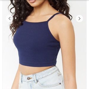 Forever 21 - Cropped Ribbed Cami